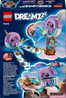 LEGO DREAMZzz Izzies Narwal-Heißluftballon, Meerestiere-Spielzeug, Rette Bunchu vor einem Albgnom, wandlungsfähiges Wal-Spielzeug für Kinder, Geschenk für Mädchen und Jungs ab 7 Jahren 71472