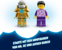 LEGO DREAMZzz Der Weltraumbuggy von Mr. Oz, Set mit Spielzeug-Auto oder Space Shuttle, inklusive Minifiguren Mr. Oz, Albert und Jayden, Weltraum-Geschenk für Jungen und Mädchen ab 8 Jahren 71475