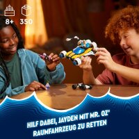 LEGO DREAMZzz Der Weltraumbuggy von Mr. Oz, Set mit Spielzeug-Auto oder Space Shuttle, inklusive Minifiguren Mr. Oz, Albert und Jayden, Weltraum-Geschenk für Jungen und Mädchen ab 8 Jahren 71475