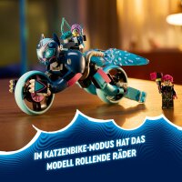 LEGO DREAMZzz Zoeys Katzenmotorrad, Geschenk für Kinder ab 7 Jahren, Tierfigur zum Umbauen, Spielzeugmotorrad, Fantasy-Spielset für Jungen und Mädchen 71479