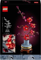 LEGO Icons Pflaumenblüte, Pflegeleichte Blumendeko aus der Botanik Kollektion, kreatives Bauset für Erwachsene, entspannende Aktivität für Blumenfreunde, Spielzeug-Pflanze zum Sammeln 10369