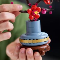 LEGO Icons Pflaumenblüte, Pflegeleichte Blumendeko aus der Botanik Kollektion, kreatives Bauset für Erwachsene, entspannende Aktivität für Blumenfreunde, Spielzeug-Pflanze zum Sammeln 10369