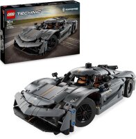 LEGO Technic Koenigsegg Jesko Absolut Supersportwagen in Grau, Bauspielzeug für Jungen und Mädchen, Spielzeugauto für Kinder, Geschenk für Autofans, Dekoration für das Kinderzimmer 42173