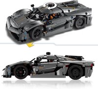 LEGO Technic Koenigsegg Jesko Absolut Supersportwagen in Grau, Bauspielzeug für Jungen und Mädchen, Spielzeugauto für Kinder, Geschenk für Autofans, Dekoration für das Kinderzimmer 42173