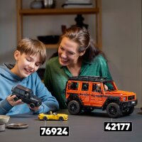 LEGO Technic Mercedes-Benz G 500 Professional Line, Bauset mit Auto-Modell der G-Klasse, Geschenk für Erwachsene, Luxusgeländewagen Set, Mercedes-Sammlerstück, Spielzeug-Auto 42177