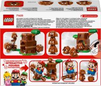 LEGO Super Mario Gumba-Spielplatz, Nintendo Sammlerstück für Kinder, Abenteuer-Spielset, baubare Wippe, 3 Figuren, Geschenk für Jungen, Mädchen und alle Fans ab 7 Jahren 71433