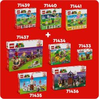 LEGO Super Mario Gumba-Spielplatz, Nintendo Sammlerstück für Kinder, Abenteuer-Spielset, baubare Wippe, 3 Figuren, Geschenk für Jungen, Mädchen und alle Fans ab 7 Jahren 71433