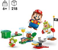 LEGO Super Mario Abenteuer mit dem interaktiven Mario, Set mit Junior-Clown-Kutsche, Spielzeug-Yoshi, Nintendo Geschenk für Jungen, Mädchen und Gamer ab 6 Jahren 71439