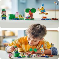 LEGO Super Mario Abenteuer mit dem interaktiven Luigi, Nintendo Geschenk für Jungen, Mädchen und Gamer ab 6 Jahren, Abenteuer-Spielset für Kinder mit rosa Baby Yoshi 71440