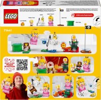 LEGO Super Mario Abenteuer mit der interaktiven Peach, Spielset für Kinder mit gelbem Toad, Nintendo Geschenk für Jungen, Mädchen und alle Gamer ab 6 Jahren 71441