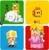 LEGO Super Mario Abenteuer mit der interaktiven Peach, Spielset für Kinder mit gelbem Toad, Nintendo Geschenk für Jungen, Mädchen und alle Gamer ab 6 Jahren 71441