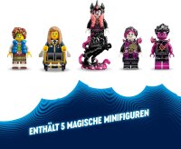 LEGO DREAMZzz Der Mitternachtsrabe der Nimmerhexe, Spielset für Jungen und Mädchen ab 9 Jahren, mit Tierfigur, Fantasy-Hütte zum Umbauen in EIN Haus, eine Spinne oder einen Vogel, Spielzeugtier 71478