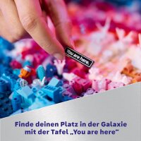 LEGO Art Die Milchstraßen-Galaxie, Wanddeko, Geschenk für Weltraum- und Astronomie-Fans, Bauset für Erwachsene, kreative Aktivität für Kunst- und Designliebhaber, Wandkunst fürs Wohnzimmer 31212