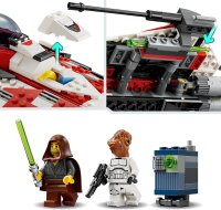 LEGO Star Wars Jedi Bobs Sternjäger, Bauspielzeug, Spielzeug-Sternenschiff Steinen, beliebter Charakter, Geburtstagsgeschenk für Jungen, Mädchen und alle Fans ab 8 Jahren 75388