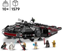 LEGO Star Wars Dunkler Millennium Falke, Sternenschiff-Set, Bauspielzeug für Kinder, Geburtstagsgeschenk für Jungen, Mädchen und Fans, Abenteuer-Spielzeug 75389