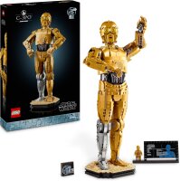 LEGO Star Wars C-3PO B, baubarer Droide, Modell zum Sammeln, Bauen und Ausstellen, nostalgische Geschenkidee für Erwachsene und Fans, Sammlerstück 75398