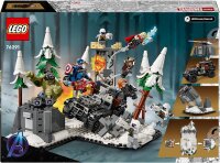 LEGO Marvel Avengers Assemble: Age of Ultron, BAU- und Spielset mit 8 Superhelden-Minifiguren wie Thor, dem Hulk und Iron Man, Bauspielzeug für Jungen und Mädchen, Abenteuer-Set 76291