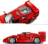 LEGO Speed Champions Ferrari F40 Supersportwagen, Spielset mit baubarem Spielzeugauto und Fahrer-Minifigur, Bauset zum Sammeln für Kinder, Geschenk für Jungen und Mädchen 76934