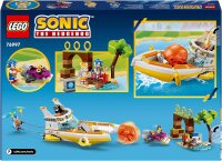 LEGO Sonic The Hedgehog Tails’ Abenteuerboot, interaktives Boot-Spielzeug mit Videospiel-Charakteren und Wasserski, Geschenk für Jungen, Mädchen und Gamer ab 8 Jahren 76997