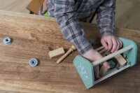 dantoy - Werkzeugkasten Holz in Geschenkbox 26 Teilig