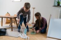 dantoy - Reinigungsset Holz Geschenkbox 6 Teilig