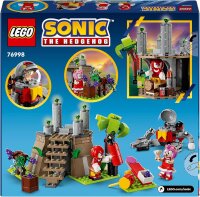 LEGO Sonic The Hedgehog Knuckles und der Schrein des Master Emerald, Spielzeug zum Sammeln, Geschenk für Gamer, Abenteuer-Bauset für Jungen und Mädchen ab 8 Jahren 76998