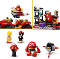 LEGO Sonic The Hedgehog Super Sonic vs. Egg Drillster, Abenteuer-Spielset zum Videospiel, Geschenk für Kinder, Set mit Shadow und Dr. Eggman für Jungen und Mädchen ab 8 Jahren 76999