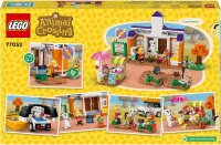 LEGO Animal Crossing K.K. spielt auf dem Festplatz, Bauspielzeug mit Café und Auto aus den Videospielen, Spielset für Mädchen und Jungen ab 7 Jahren, Geschenk für Kinder 77052