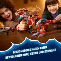 LEGO DREAMZzz Coopers Dino-Mech C-Rex, Spielzeug-Pterodaktylus, T.Rex-Actionfigur für Jungen und Mädchen, kreatives Spielzeug, Abenteuer-Set, Geschenk für Kinder ab 9 Jahren 71484