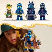 LEGO NINJAGO Jay Battle Mech, Ninja-Spielzeug für Kinder mit Figuren inkl. Jay-Minifigur mit Mini-Katana, Actionfiguren & Mechs, kleines Geschenk für kreative Jungs und Mädchen ab 6 Jahren 71805