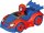 Carrera - 20063050 - Carrera First I Spidey Go Webs Go Rennbahn-Set I Auto für Rennbahn | Rennbahnen und lizensierte Slotcars | bis zu 2 Spieler | Für Kinder ab 3 Jahren & Erwachsene