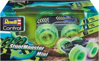 Revell Control RC Stunt Monster Mini 1080, Empfohlen für Kinder ab 6 Jahren, Bietet spektakuläre Flips und Drehungen, Allradantrieb für optimale Leistung, LED-Räder für Coole Lichteffekte