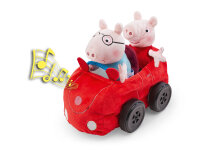 Mein erstes RC Auto Peppa Pig ferngesteuert Revellino Plüsch Fahrzeug für Kinder ab 2 Jahren