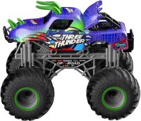 Revell Control Dino Truck I Ferngesteuerter MonsterTruck im Dino-Design I Mit LED-Beleuchtung und integriertem Verdampfer I Austauschbarer Li-Ion Akku I Für Kinder und Erwachsene ab 8 Jahren geeignet