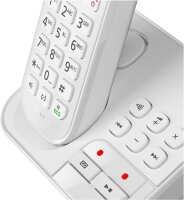 Panasonic KX-TGC 420 GW, schnurloses Telefon mit Anrufbeantworter, Weiß