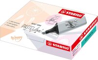 Textmarker - STABILO BOSS MINI Pastellove 2.0 - 10er Pack - Hauch von Minzgrün