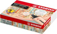 Textmarker - STABILO BOSS ORIGINAL NatureCOLORS - 10er Pack - schlammgrün