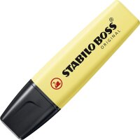 STABILO 70/6-2 Textmarker - Boss Original Pastel - 6er Pack - 6 Farben