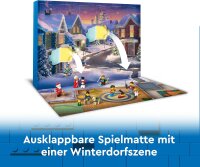 LEGO City Adventskalender 2024, Adventsgeschenk für Kinder ab 5 Jahren, 24 Überraschungen, Minifiguren in Weihnachtspullis, Weihnachtsmann und Frau Weihnachtsmann 60436