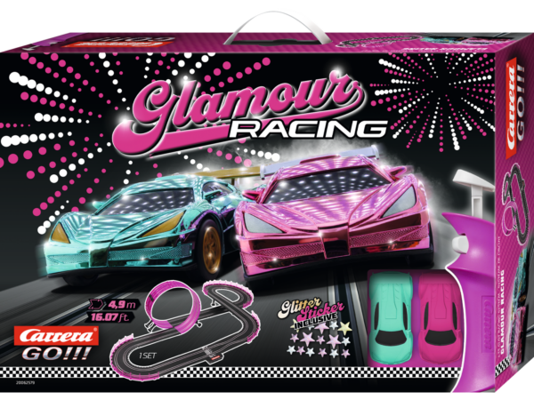 Carrera GO Glamour Racing Rennbahn Starterset