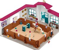 schleich 42639 Reithalle Peppertree, ab 5 Jahren, HORSE CLUB - Spielset, 179 Teile