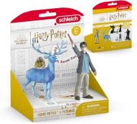 schleich 42680 Harry Potter & Patronus, ab 6 Jahren, HARRY POTTER - Spielfigur, 16 x 11 x 18 cm