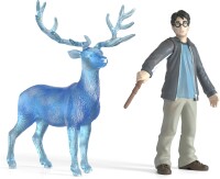 schleich 42680 Harry Potter & Patronus, ab 6 Jahren, HARRY POTTER - Spielfigur, 16 x 11 x 18 cm