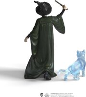 schleich 42682 Professor McGonagall & Patronus, ab 6 Jahren, HARRY POTTER - Spielfigur, 16 x 11 x 18 cm