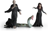 schleich 42684 Lord Voldemort, Nagini & Bellatrix Lestrange, ab 6 Jahren, HARRY POTTER - Spielfigur, 21 x 16 x 18 cm