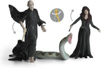 schleich 42684 Lord Voldemort, Nagini & Bellatrix Lestrange, ab 6 Jahren, HARRY POTTER - Spielfigur, 21 x 16 x 18 cm