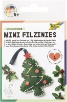 Folia 52917 Mini Filzinies WEIHNACHTSBAUM, 21 teilig