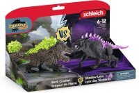 schleich 70827 Schattenluchs vs. Felsbrecher, ab 7 Jahren, ELDRADOR CREATURES - Spielfigur, 31 x 16 x 18 cm