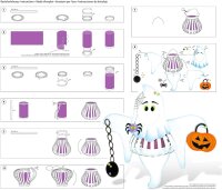 Ursus 18720011F - Laternen Bastelset Gespenst, Set zum Basteln einer Laterne, für Kinder, inklusive Bastelanleitung, ideal für den nächsten Laternenlauf
