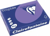 Clairefontaine Trophee Color 1786C Violett 80g/m²...